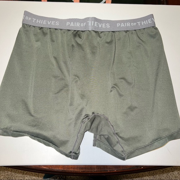 Gray Minimalist Pair of Thieves Boxer Briefs - Picture 3 of 3